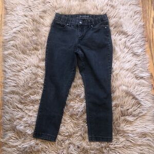Gloria Vanderbilt Black Ankle Cropped Jeans
